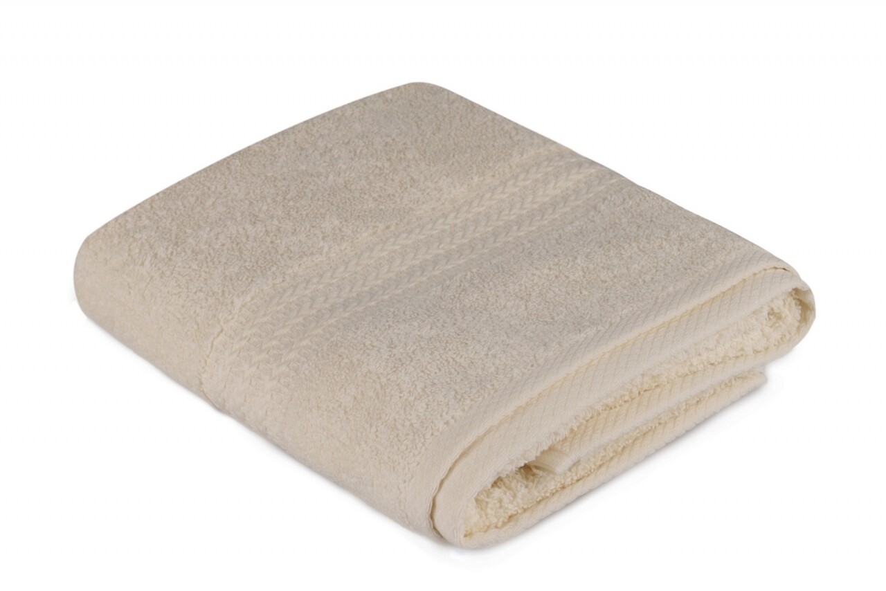 Prosop de maini, Hobby, 50x90 cm, 100% bumbac, crem - imagine 7